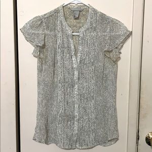 H&M Short Sleeve Blouse size US 2